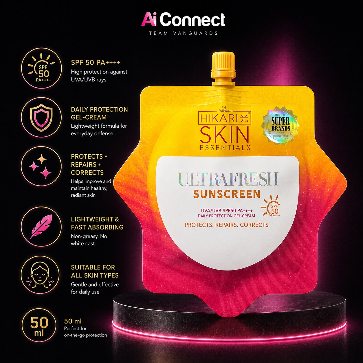 Hikari Ultrafresh Sunscreen